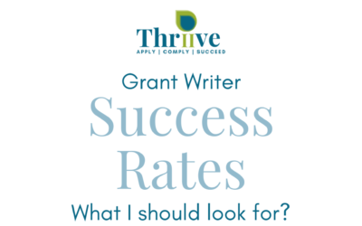 Grant Writer Success Rates – The devil’s in the detail!