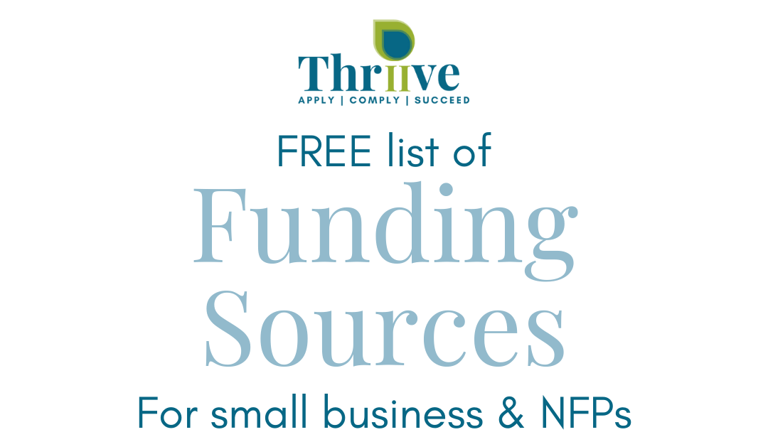 FREE – List of Grant Sources