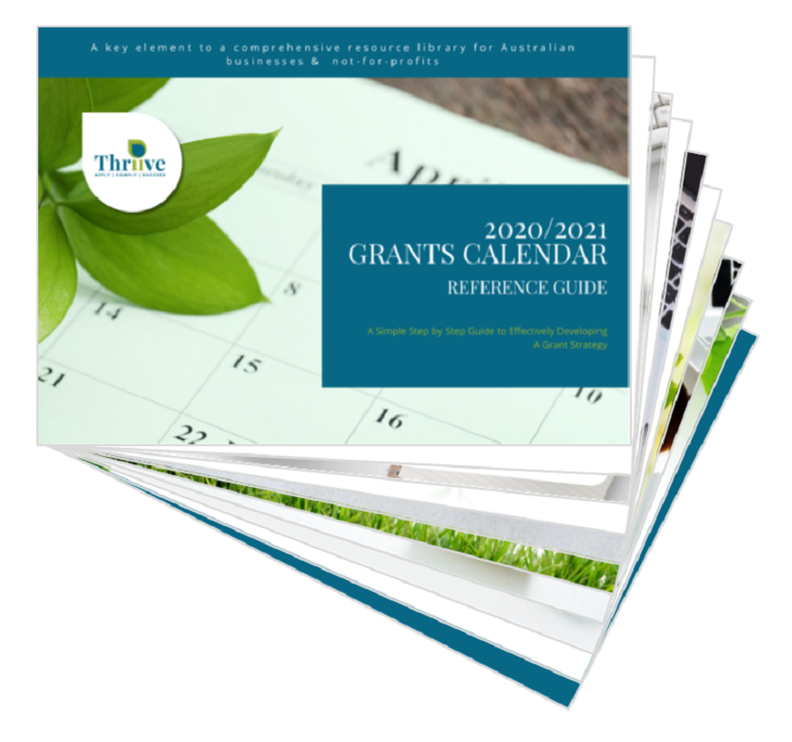 Grants Calendar (Guide to Developing an Effective Funding Strategy