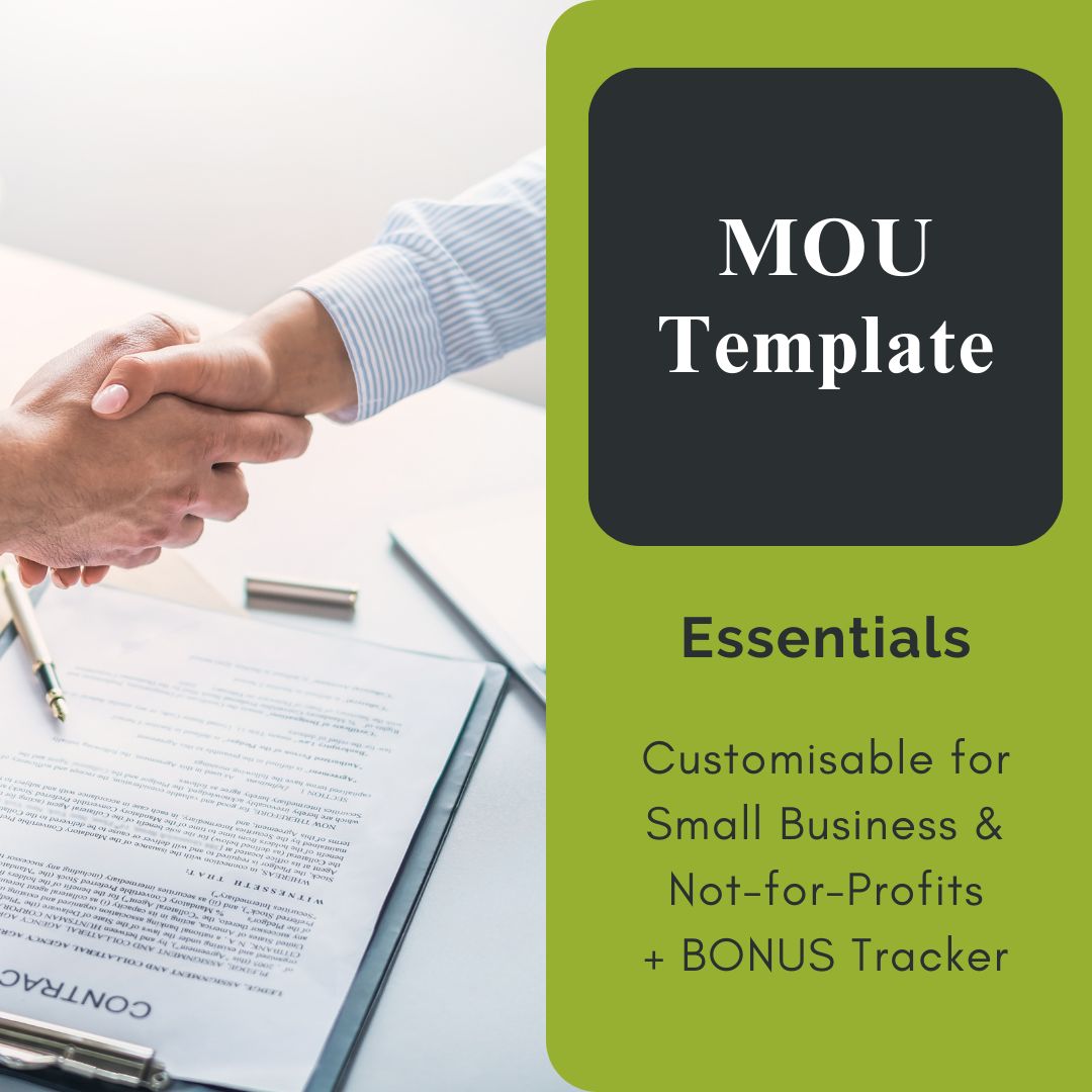 Memorandum of Understanding: Essentials (Resources)